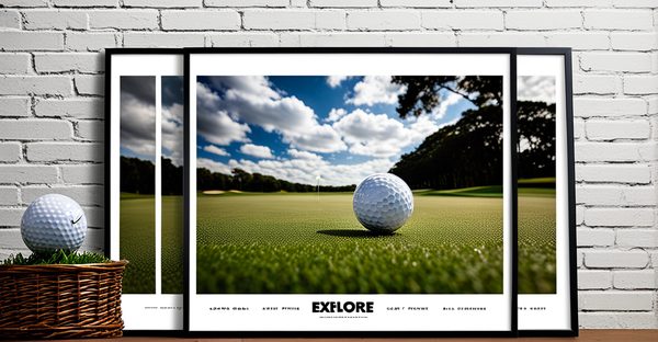 Discover vintage poster golf prints for home or gift