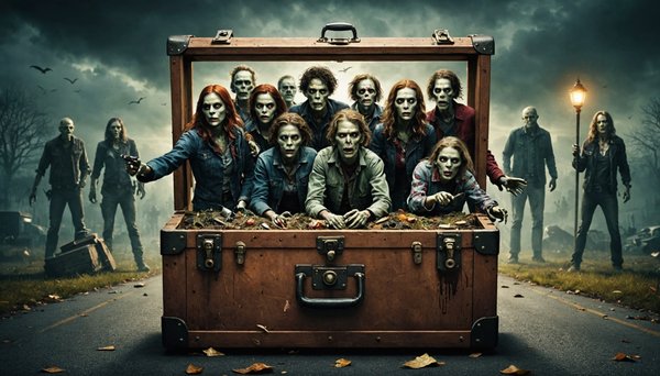 Embark on a thrilling journey with the zombies mystery box!